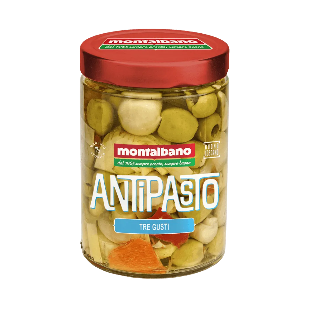 Antipasto tre gusti